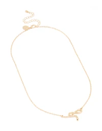 Collier Serpent Infini en Or