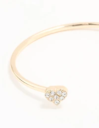 Kids Gold Butterfly Ring & Wrist Cuff Set