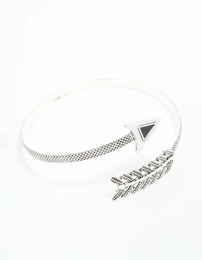 Silver Arrow Arm Cuff