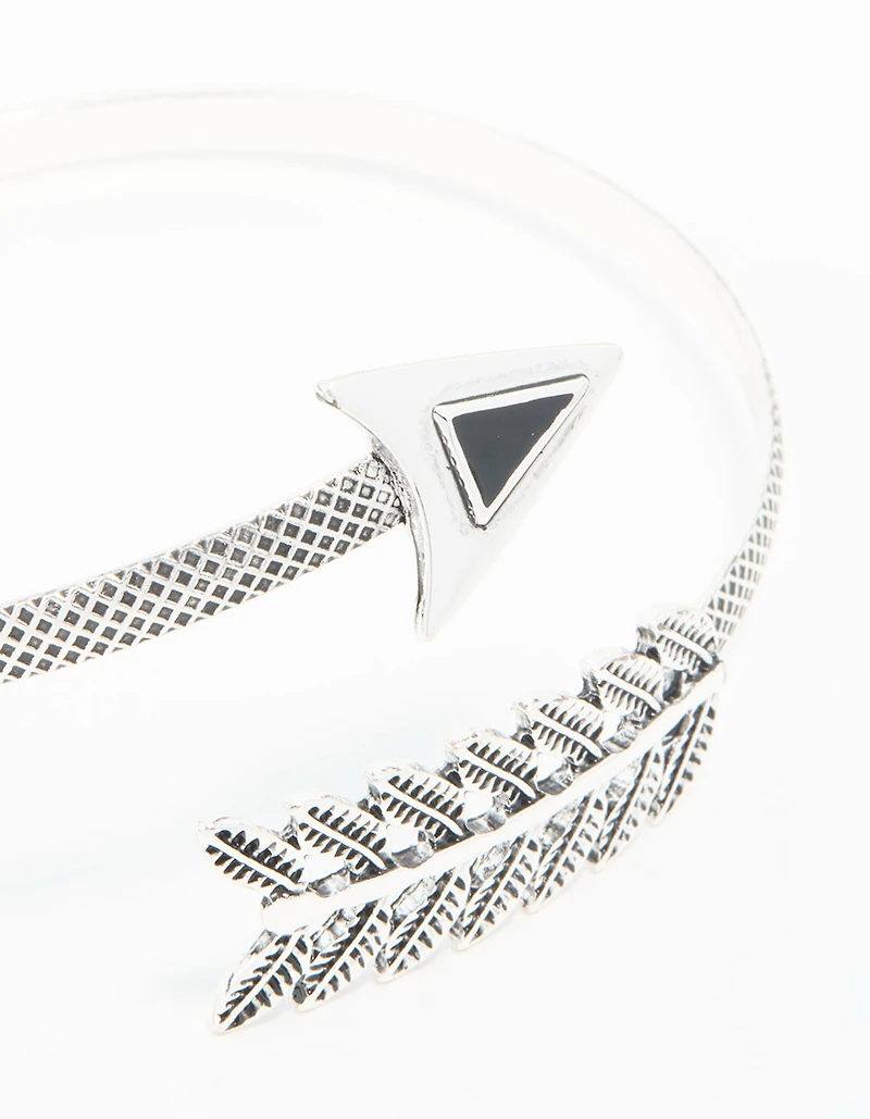 Silver Arrow Arm Cuff