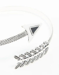 Silver Arrow Arm Cuff
