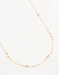 Gold Ball Fine Waist Chain