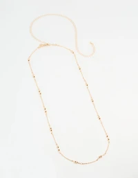 Gold Ball Fine Waist Chain