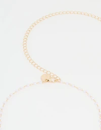 Gold Pearl Body Chain