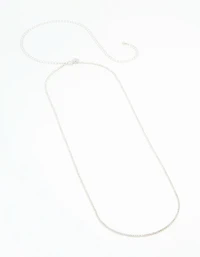 Silver Diamante Waist Chain