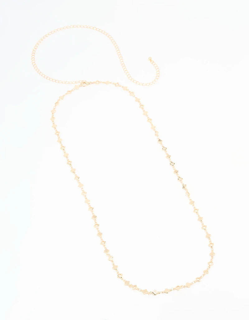 Gold Flower Waist Chain