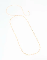 Gold Flower Waist Chain