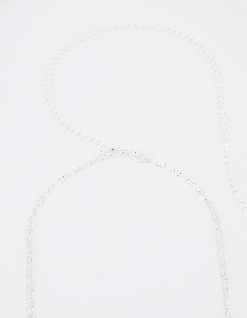 Silver Layered Waist Chain