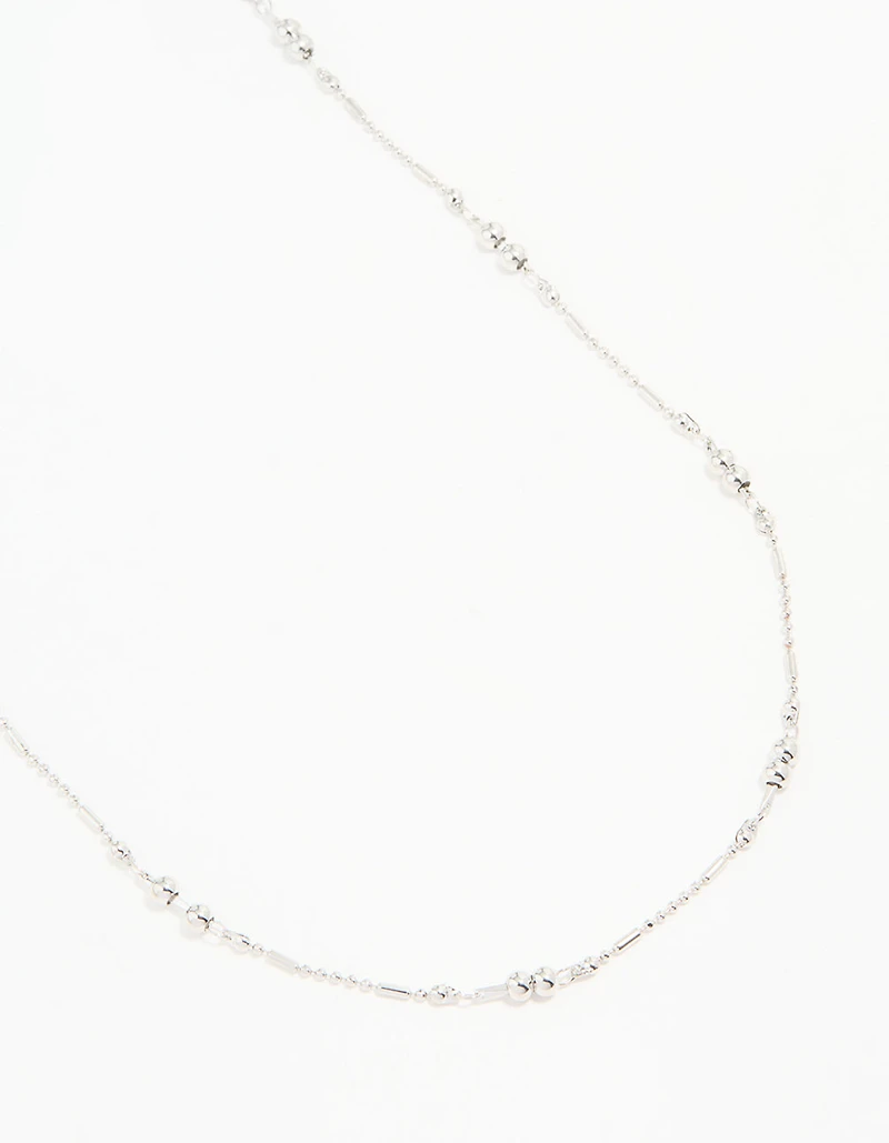 Silver Ball Fine Waist Chain