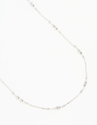 Silver Ball Fine Waist Chain