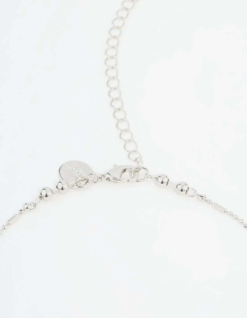 Silver Ball Fine Waist Chain