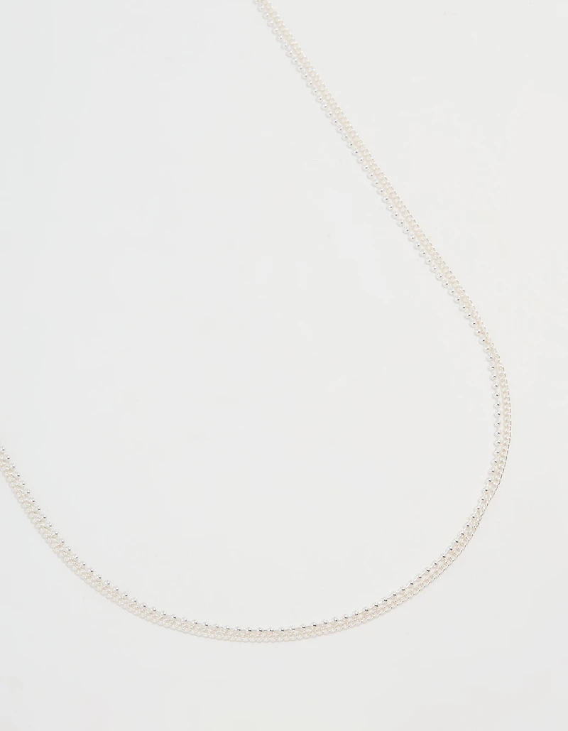 Silver Ball Layered Waist Chain