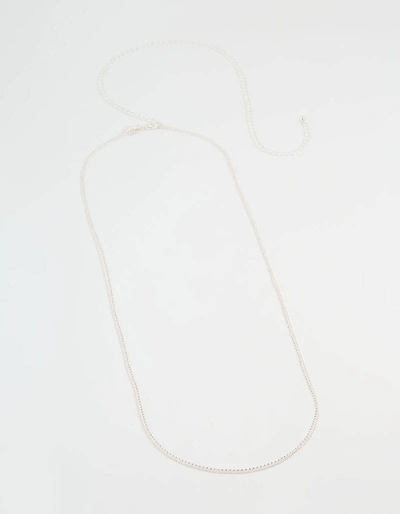 Silver Ball Layered Waist Chain