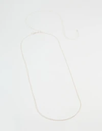 Silver Ball Layered Waist Chain