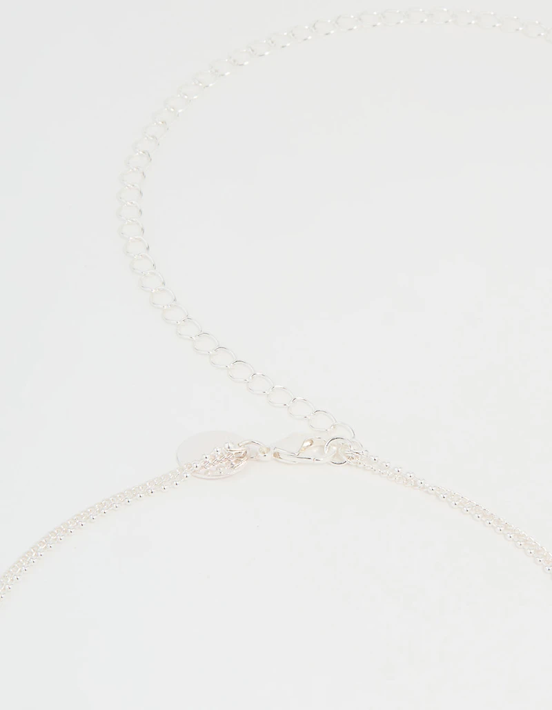 Silver Ball Layered Waist Chain