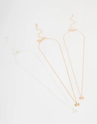 Colliers d’arc Mixed Metals 3-Pack