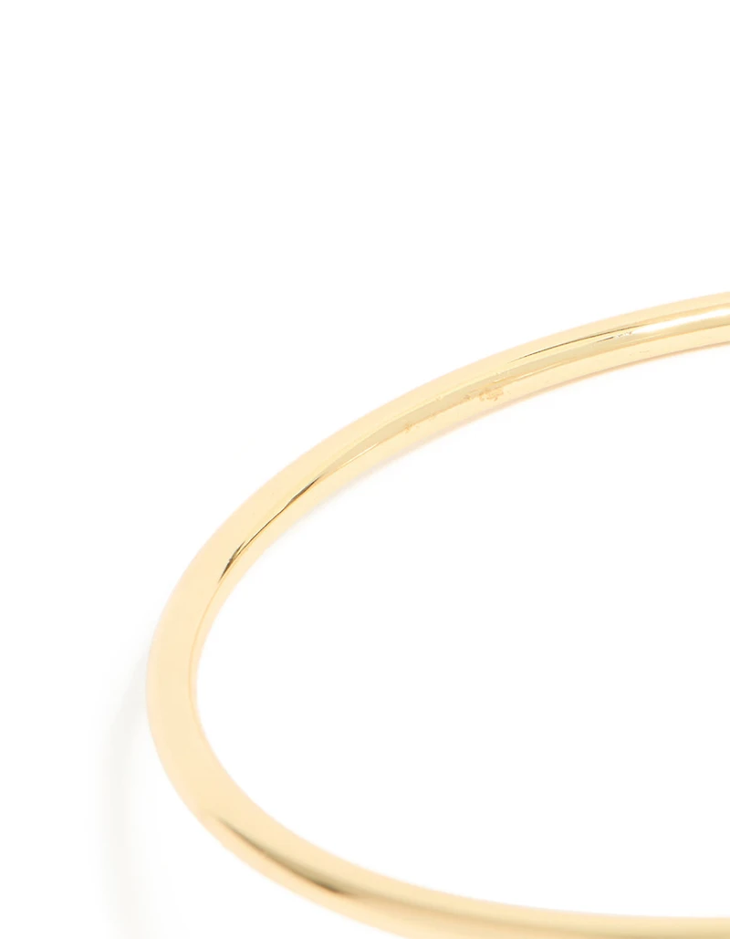 Gold Plated Molten Drop Arm Cuff