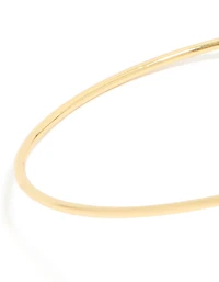 Gold Plated Spiral Arm Cuff