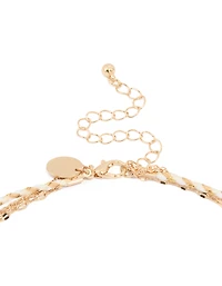 Gold Sea Charm Layered Necklace