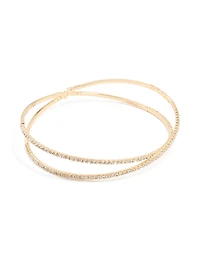 Gold Diamante Arm Cuff