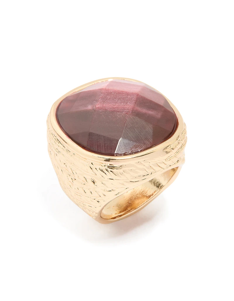 Bague bijou en or bourgogne