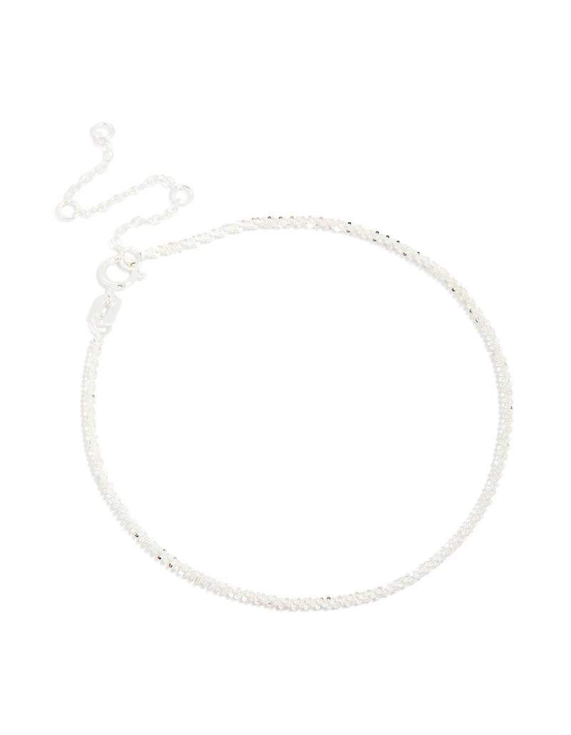 Bracelet cubique en zircone en argent sterling