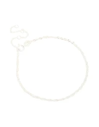 Bracelet en maillon torsadé en argent sterling