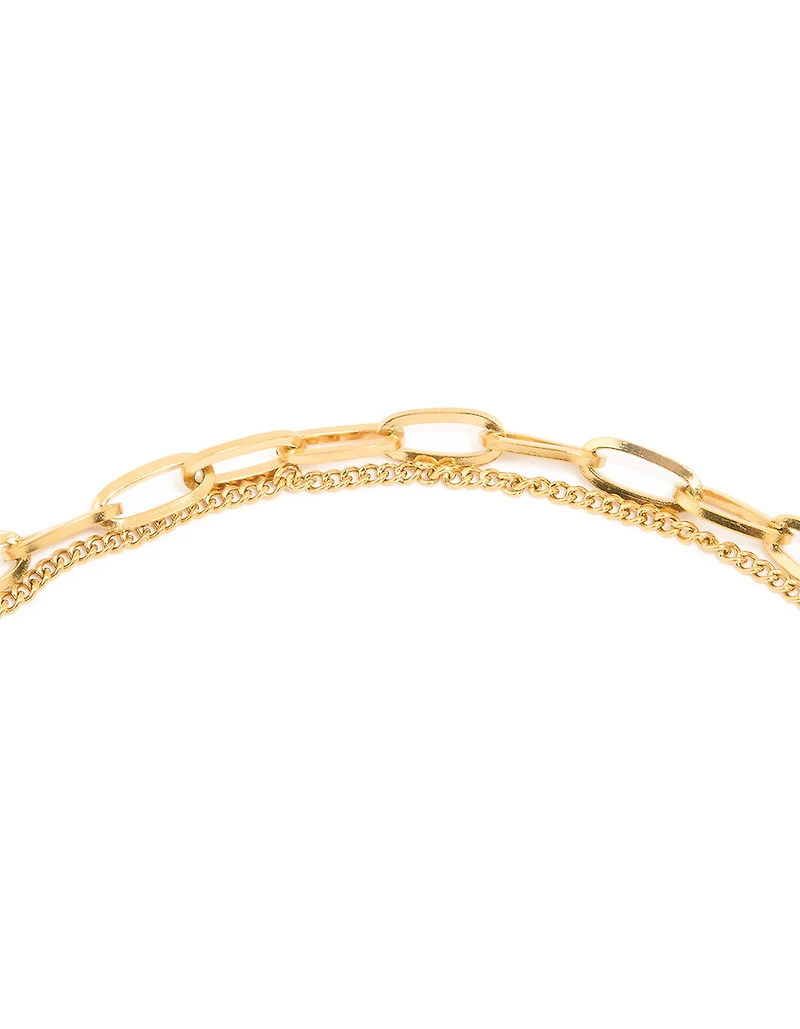 Collier imperméable en acier inoxydable en fusion en couches