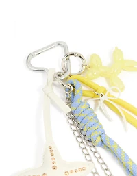 Porte-clés Corde & Étoile de mer