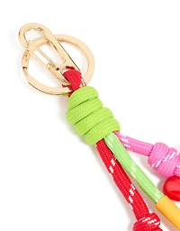 Rope & Heart Key Chain