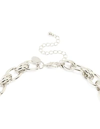 Silver Chunky Chain Necklace