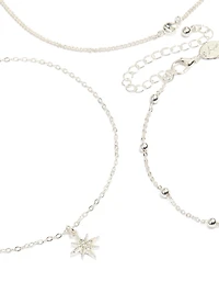 Silver Celestial Choker Necklace 6-Pack
