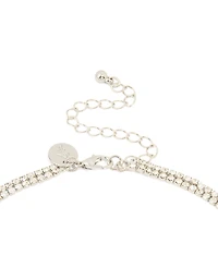 Silver Layered Y-Necklace