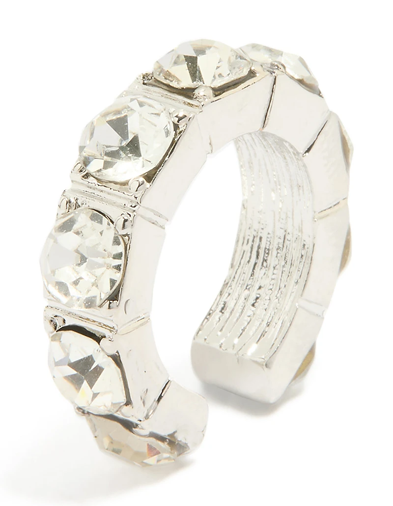 Bracelet d’oreille Silver Diamante