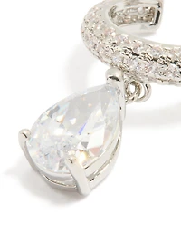 Bracelet d’oreille Silver Diamante