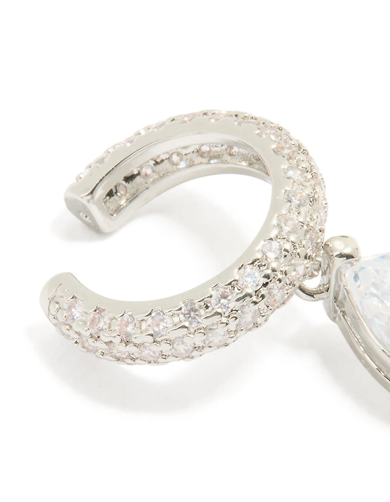 Bracelet d’oreille Silver Diamante
