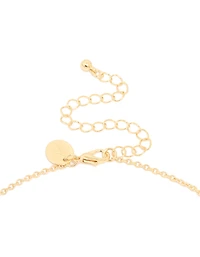 Gold Plated Chilli Pendant Necklace