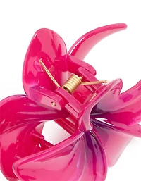 Pink Ombre Frangipani Claw Clip