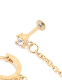 Gold Plated Surgical Steel Standard Chain Clicker
