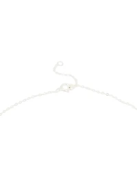 Sterling Silver Cubic Zirconia Cross Pendant Necklace