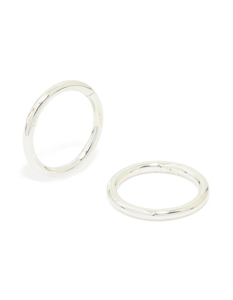 Waterproof Stainless Steel Sleeper Earrings 10MM