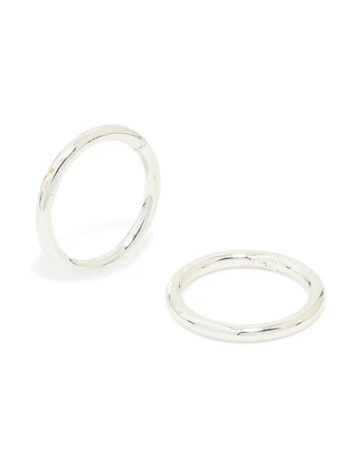 Waterproof Stainless Steel Sleeper Earrings 10MM