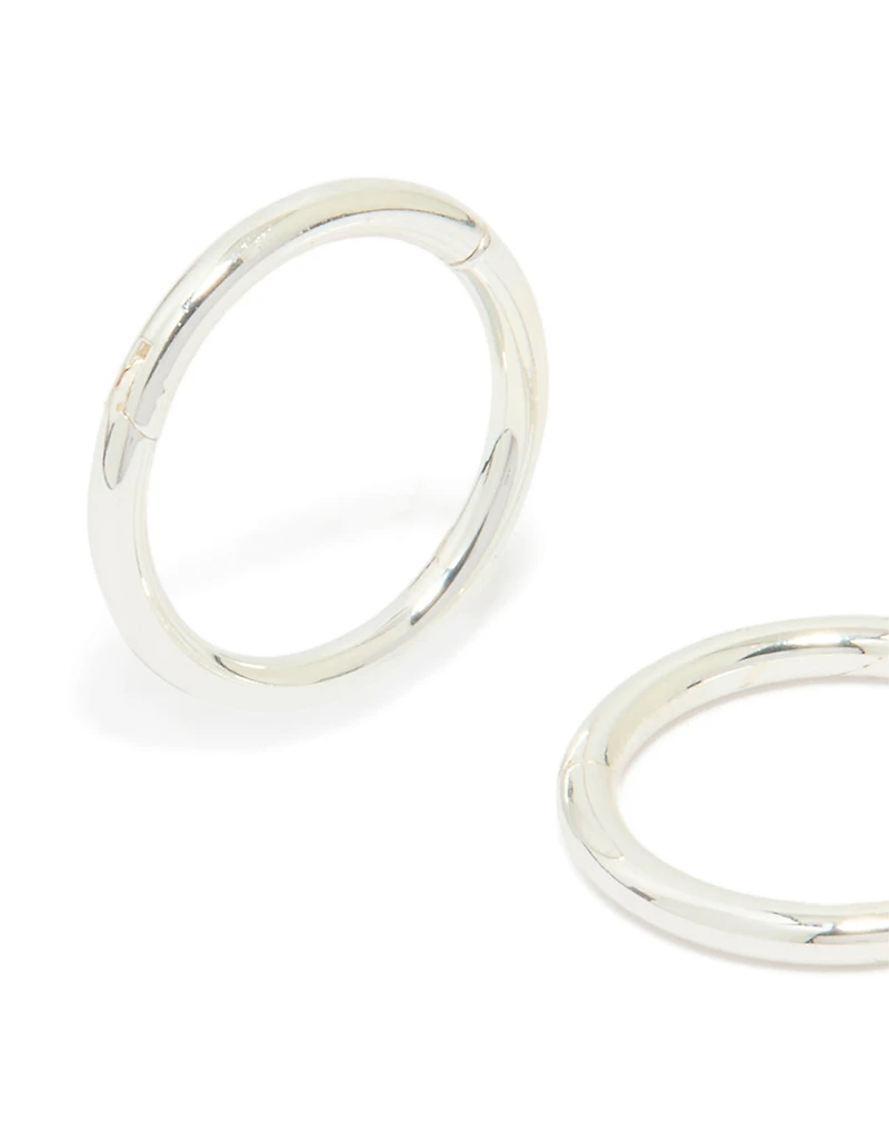 Waterproof Stainless Steel Sleeper Earrings 10MM