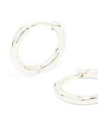 Waterproof Stainless Steel Clicker Earrings 14MM