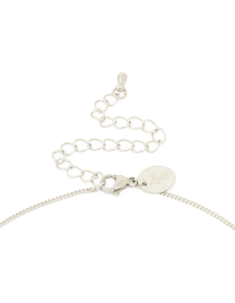 Collier pendentif audacieux en acier inoxydable imperméable