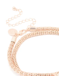 Collier et bague papillon Pink & Blue Diamante pour enfants