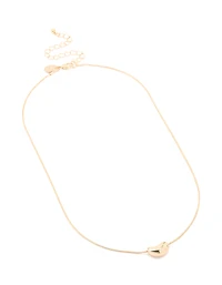Gold Baby Pebble Necklace