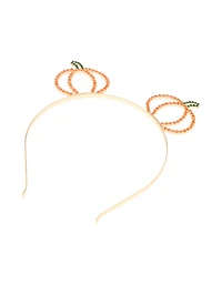 Bandeau en citrouille dorée Diamante