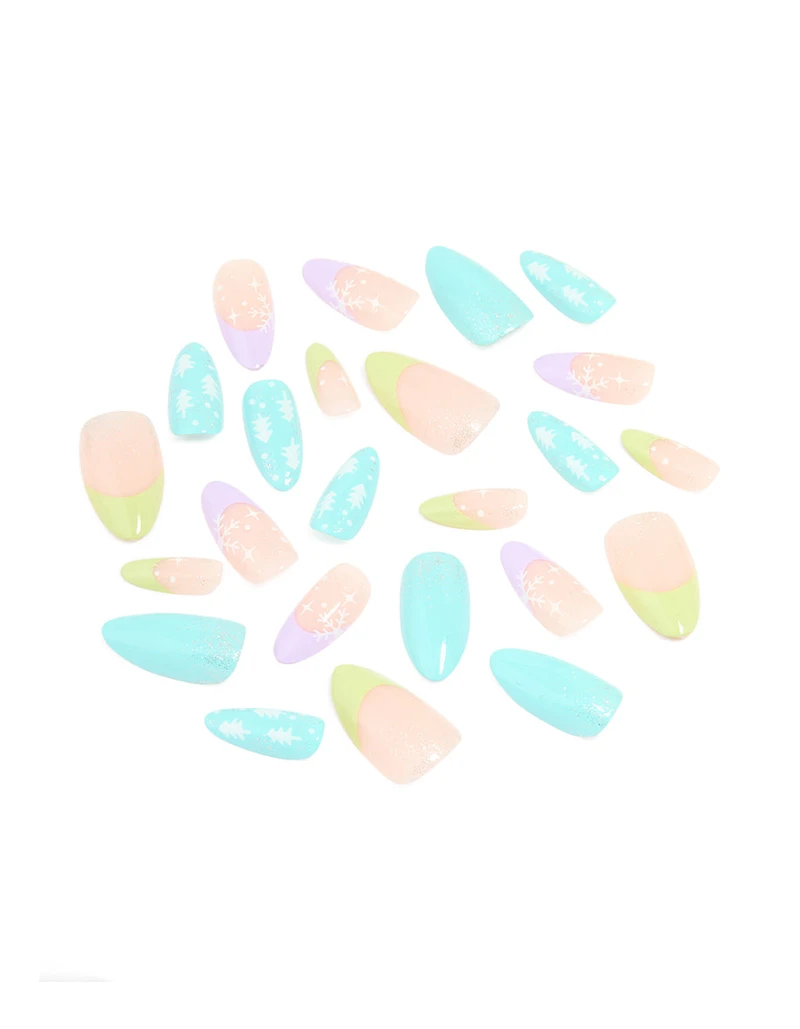 Coffret à ongles Pastel Star French Press-On