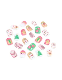 Snowman & Bauble Press-On Nail Set